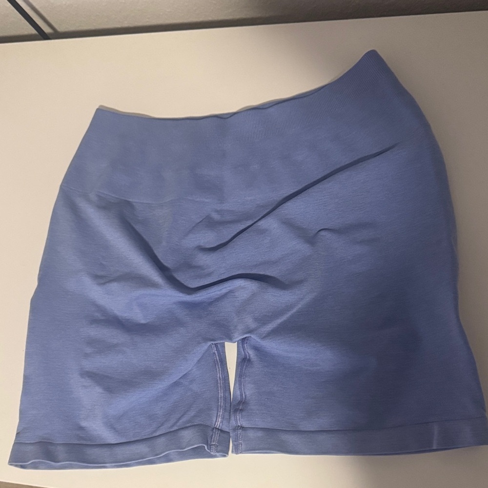 Alphalete Sky Blue Workout Shorts